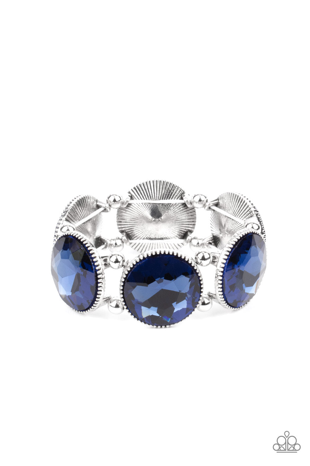 paparazzi-accessories-powerhouse-hustle-blue-bracelet