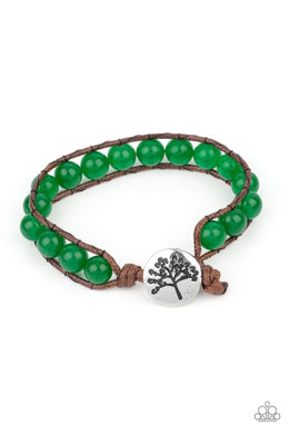 paparazzi-accessories-seasonal-bounty-green-bracelet