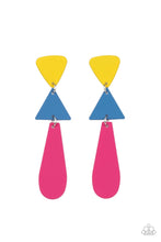 Load image into Gallery viewer, paparazzi-accessories-retro-redux-multi-post earrings
