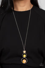 Load image into Gallery viewer, Celestial Courtier - Yellow Necklace - Paparazzi Jewelry
