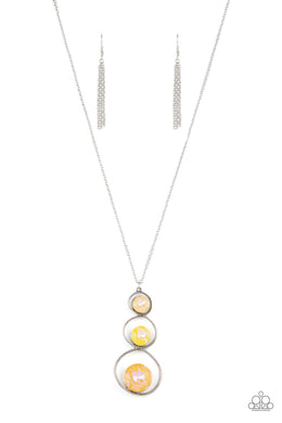 paparazzi-accessories-celestial-courtier-yellow-necklace