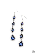 Load image into Gallery viewer, paparazzi-accessories-confidently-classy-blue-earrings
