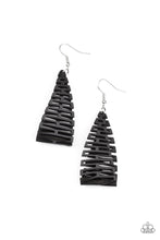 Load image into Gallery viewer, paparazzi-accessories-urban-delirium-black-earrings

