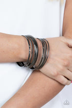 Load image into Gallery viewer, Stackable Stunner - Black Bracelet - Paparazzi Jewelry
