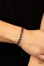 Load image into Gallery viewer, Slide On Over - Black Bracelet - Paparazzi Jewelry
