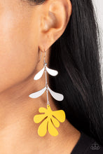 Load image into Gallery viewer, Palm Beach Bonanza - Yellow Earrings - Paparazzi Jewelry
