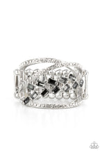 Load image into Gallery viewer, paparazzi-accessories-lavishly-luminary-silver-ring
