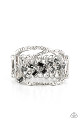paparazzi-accessories-lavishly-luminary-silver-ring
