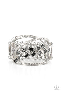 paparazzi-accessories-lavishly-luminary-silver-ring