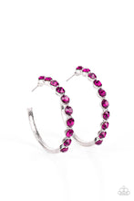 Load image into Gallery viewer, paparazzi-accessories-photo-finish-pink-earrings
