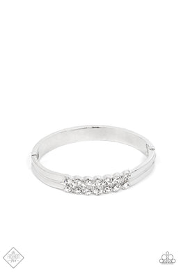 paparazzi-accessories-doubled-down-dazzle-white-bracelet