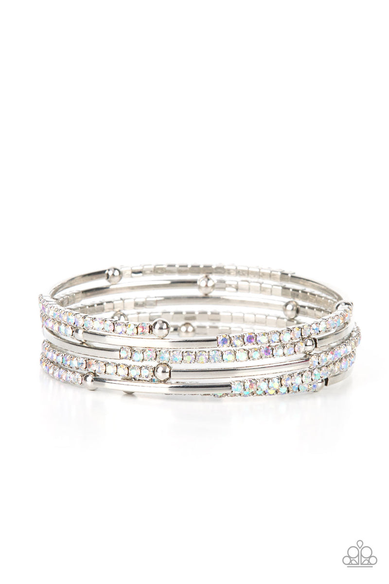 paparazzi-accessories-camera-shy-simmer-multi-bracelet