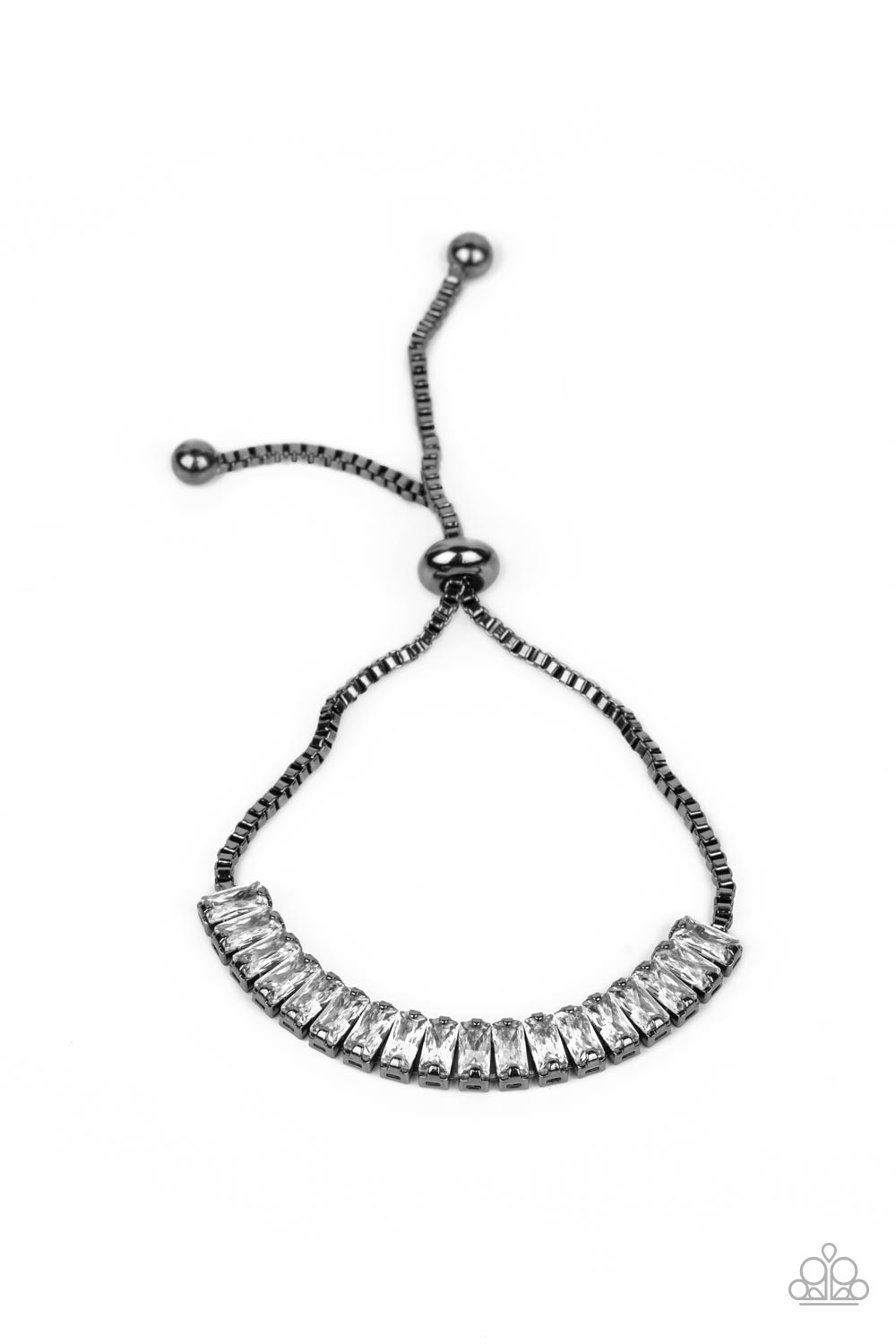 paparazzi-accessories-glitz-and-glimmer-black-bracelet