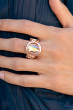 Load image into Gallery viewer, Mystical Treasure - Rose Gold Ring - Paparazzi Jewelry
