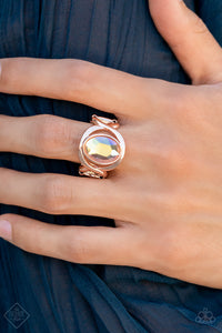 Mystical Treasure - Rose Gold Ring - Paparazzi Jewelry