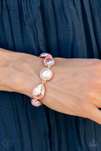 Load image into Gallery viewer, Nostalgically Nautical - Rose Gold Bracelet - Paparazzi Jewelry
