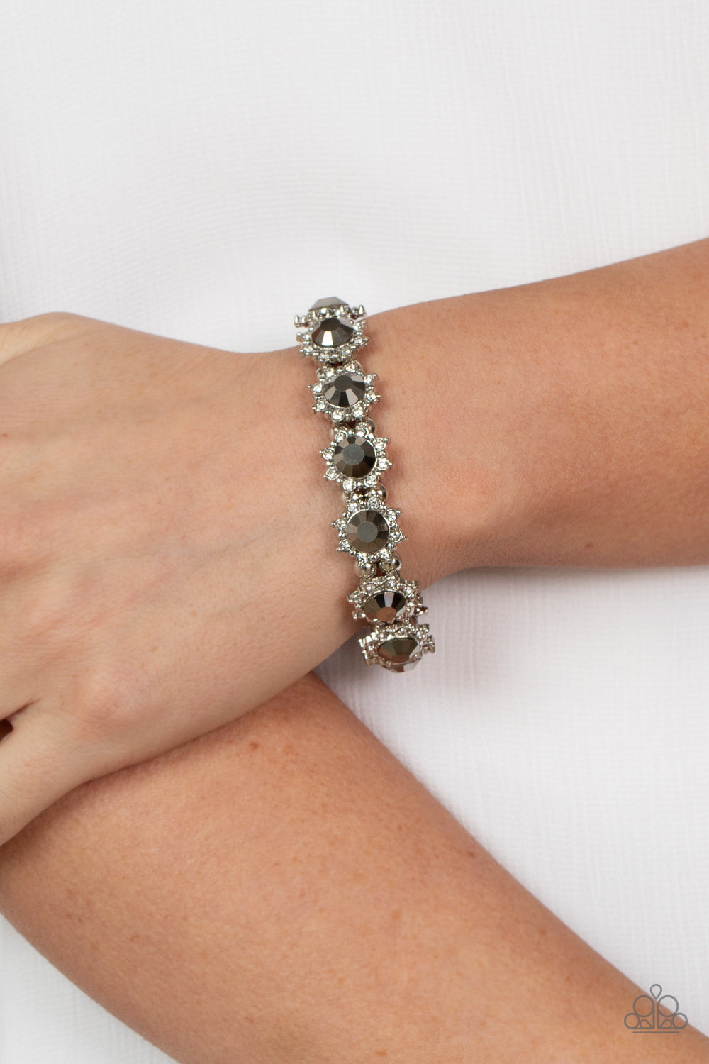 Prismatic Palace - Silver Bracelet - Paparazzi Jewelry