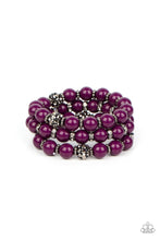 Load image into Gallery viewer, paparazzi-accessories-poshly-packing-purple-bracelet
