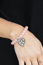 Load image into Gallery viewer, Cutely Crushing - Pink Bracelet - Paparazzi Jewelry
