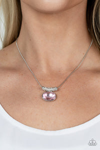 Pristinely Prestigious - Pink Necklace - Paparazzi Jewelry