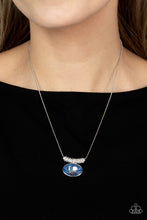 Load image into Gallery viewer, Pristinely Prestigious - Blue Necklace - Paparazzi Jewelry
