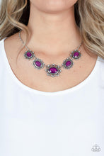 Load image into Gallery viewer, Meadow Wedding - Purple Necklace - Paparazzi Jewelry
