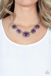 Meadow Wedding - Purple Necklace - Paparazzi Jewelry