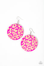 Load image into Gallery viewer, paparazzi-accessories-catwalk-safari-pink-earrings
