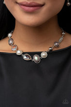 Load image into Gallery viewer, Nautical Nirvana - Silver Necklace - Paparazzi Jewelry
