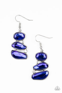 paparazzi-accessories-gem-galaxy-blue-earrings