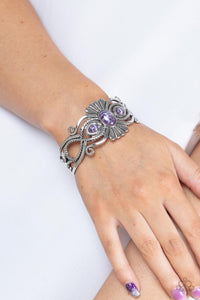 Rural Rumination - Purple Bracelet - Paparazzi Jewelry
