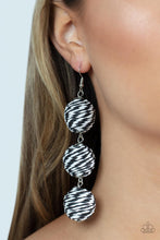 Load image into Gallery viewer, Laguna Lanterns - Black Earrings - Paparazzi Jewelry
