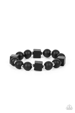 paparazzi-accessories-timber-trendsetter-black-bracelet