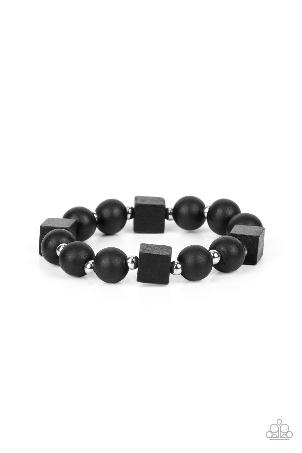 paparazzi-accessories-timber-trendsetter-black-bracelet