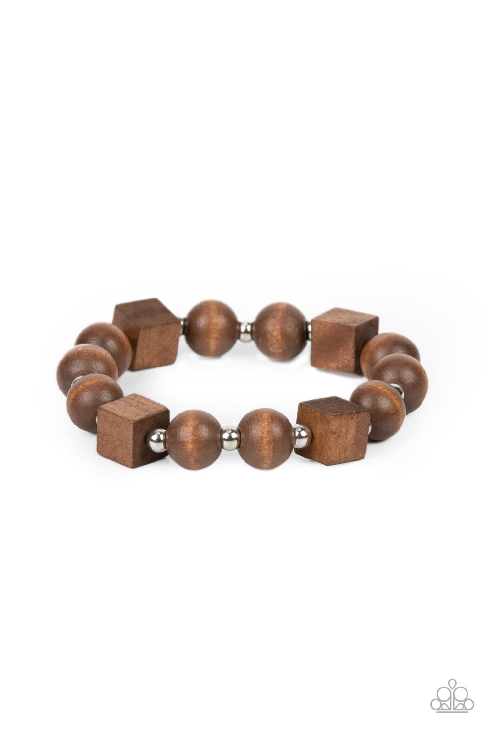 paparazzi-accessories-timber-trendsetter-brown-bracelet