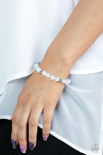 Load image into Gallery viewer, Forever and a DAYDREAM - White Bracelet - Paparazzi Jewelry
