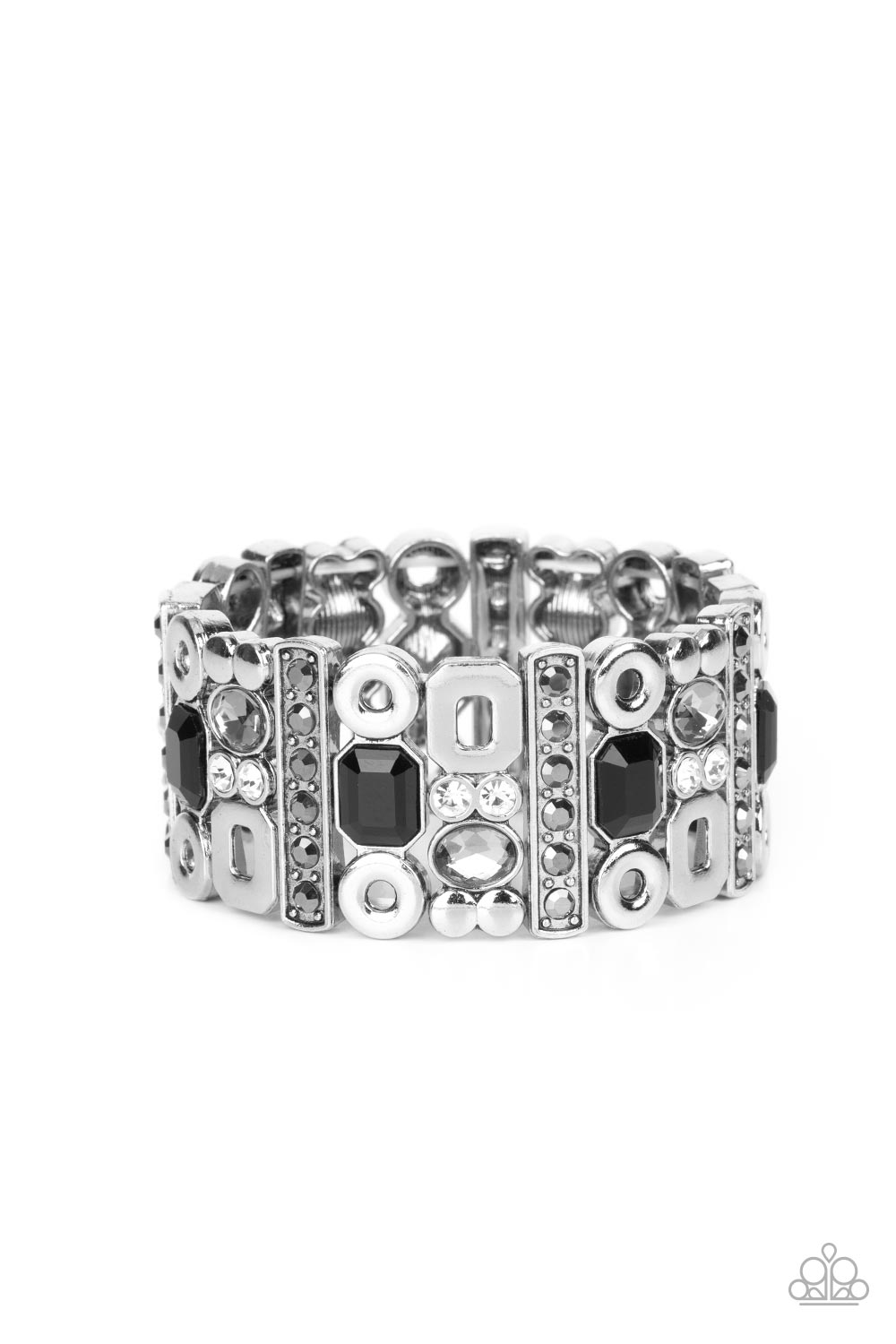 paparazzi-accessories-dynamically-diverse-black-bracelet