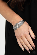 Load image into Gallery viewer, Glowing Enchantment - White Bracelet - Paparazzi Jewelry
