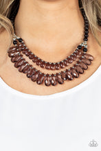 Load image into Gallery viewer, All Across the GLOBETROTTER - Black Necklace - Paparazzi Jewelry
