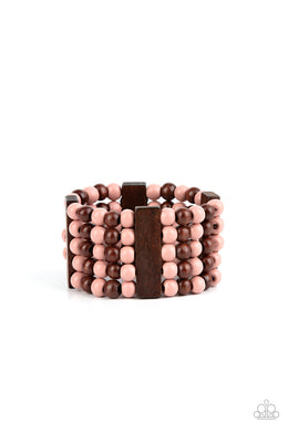 paparazzi-accessories-island-soul-pink-bracelet