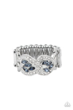 Load image into Gallery viewer, paparazzi-accessories-engagement-party-posh-blue-ring

