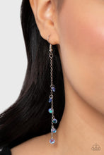 Load image into Gallery viewer, Extended Eloquence - Blue Earrings - Paparazzi Jewelry
