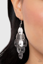 Load image into Gallery viewer, Cross It Off My List - Silver Earrings - Paparazzi Jewelry
