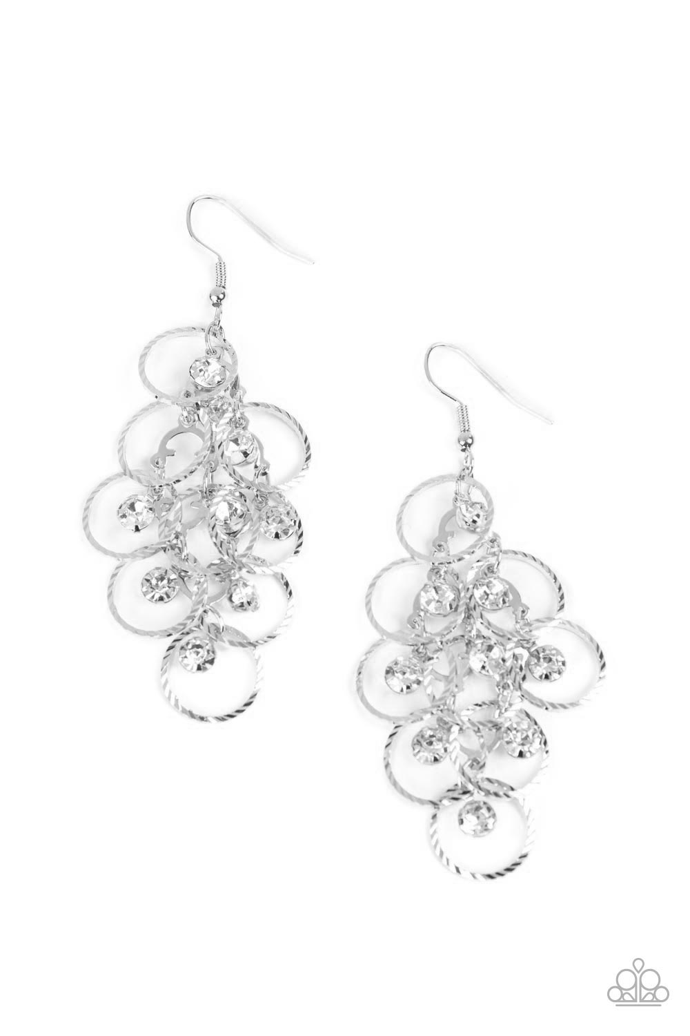 paparazzi-accessories-head-rush-white-earrings