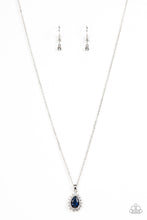 Load image into Gallery viewer, paparazzi-accessories-a-guiding-socialite-blue-necklace
