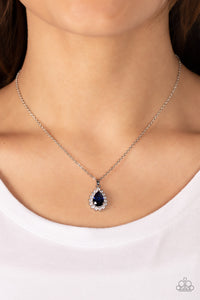 A Guiding SOCIALITE - Blue Necklace - Paparazzi Jewelry