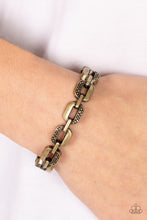 Load image into Gallery viewer, Powerhouse Plunder - Brass Bracelet - Paparazzi Jewelry
