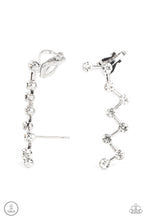 Load image into Gallery viewer, paparazzi-accessories-clamoring-constellations-white-post earrings
