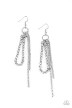 Load image into Gallery viewer, paparazzi-accessories-swing-dance-dazzle-white-earrings
