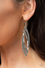 Load image into Gallery viewer, Twinkle for Two - Silver Earrings - Paparazzi Jewelry
